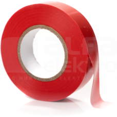 TSE-1925CR (19mm*0,15mm*20m) Taśma izolacyjna czerwony