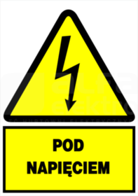 NO3-PN Tabliczka ostrzeg.samoprzyle