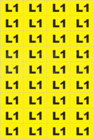 NOZ-L1 (arkusz) Tabliczka oznaczn.samoprzyle