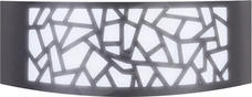 ORO ZOE 2 GREY E27 IP44 Kinkiet