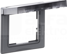 SUNO IP44 aluminium Ramka pojedyńcza