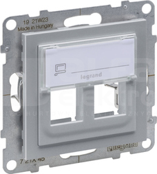 SUNO aluminium Adapter KEYSTONE podwójny