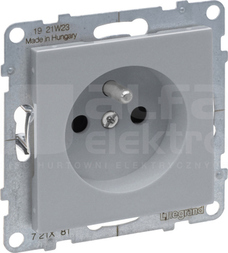 SUNO 2P+Z 16A aluminium Gniazdo