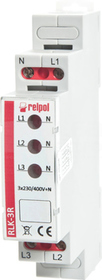 RLK-3R czerwony Lampka kontrolna trójfazowa