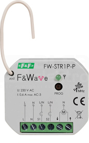 FW-STR1P-P 85-265VAC/DC STEROWNIK ROLET RADIOWY MULTIFUNKCYJNY