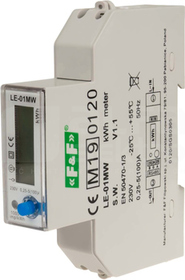 LE-01MW LICZNIK ENERGII 1-FAZ.