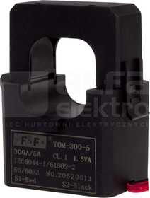 TOM-300-5 300/5 1,5VA kl.1 Miniaturowy przekładnik prądowy z otwieranym rdzeniem