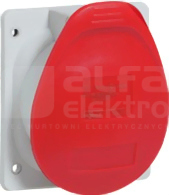 16A 5P 415V IP44 Gniazdo tablicowe