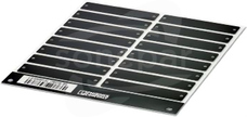 LS-EMSP-AL (78X18) BK Oznacznik urządzeń