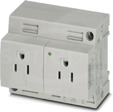 EO-AB/UT/LED/DUO/15 Gniazdko podwójne