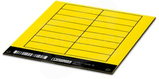 LS-EMLP (72X20) YE Oznacznik urządzeń