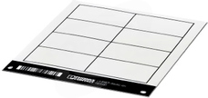 LS-EMLP (80X40) WH Oznacznik urządzeń