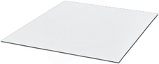 GPK/SK 610X610X0,8 WH/BK Płytka do grawerowania