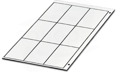 GPE 60X30 WH Materiał do grawerowania