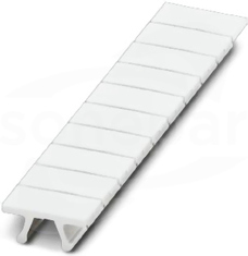 ZB 5/WH-100:UNBD. SO:MOLDED Pasek oznaczników typu zack