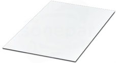 GPK/SK296X200X0.8 WH/BK Płytka do grawerowania
