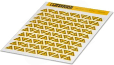 PML-W101 (12,5X12,5) Etykieta ostrzegawcza