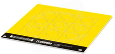 LS-EMLP 30 (45X10) YE Oznacznik urządzeń