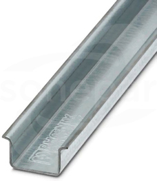 NS 35/15 ZN UNPERF 2000MM-VPE 10 Szyna nośna, bez otworów