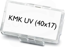 KMK UV (40X17) Uchwyt oznacznika kabli