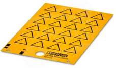 US-PML-W100 (25X25) CUS Etykieta ostrzegawcza