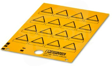 US-PML-W200 (25X25) CUS Etykieta ostrzegawcza
