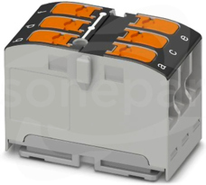 PTVFIX 6X2,5 BK Blok rozdzielczy