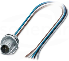 SACC-E-MSB-5CON-M16/0,5 PP Device connector front mounting