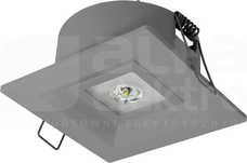 LOVATO P LED 1W OTW.2h SE szary Oprawa awaryjna 1-zadaniowa