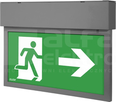 INFINITY AC LED IP44 2h SA szary Oprawa awaryjna 2-zadaniowa