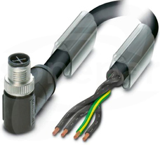SAC-4P-M12MRS/ 3,0-PUR PE Kabel mocy