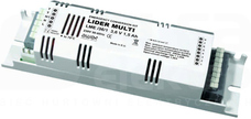 LIDER EVG 4,8V 6-58W 2h AT biały Moduł awaryjny autotest
