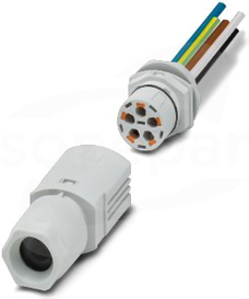 IPD WD 5P2,5 0,5 M25 GY Przepust kablowy
