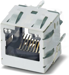 CUC-IND-J1ST-S/R4LS-LED-PG-S Złącze RJ45 do PCB