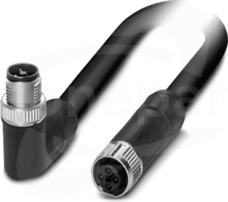 SAC-4P-M12MRT/1,0-PUR/FST SH Kabel mocy