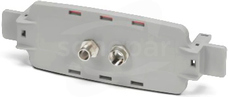 ECS-P-122X169-L-UV-1M1FM12 GY Płyta czołowa