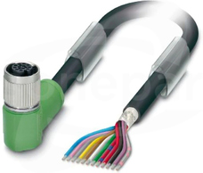 SAC-12P- 3,0-35T/FR SH SCO Kabel czujnika/urządzenia wykonawczego