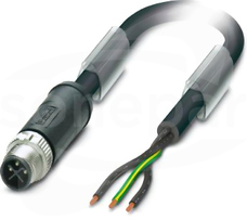 SAC-3P-M12MSS/ 2,0-PUR PE Kabel mocy