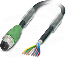 SAC-8P-M12MS/ 3,0-285 SH Kabel czujnika/urządzenia wykonawczego