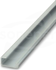 NS 32 WH UNPERF 2000MM-VPE 10 Szyna nośna, bez otworów