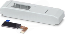 ICS25-C100X12-DKP-7035 Góra obudowa z wyświetlaczem