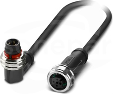 SAC-3P-P12MR/ 1,5-PUR/P12FS Kabel czujnika/urządzenia wykonawczego