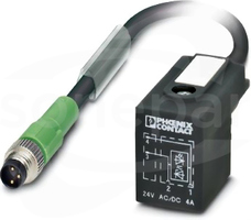 SAC-2P-M8MS/5,0-PUR/BI-1L-Z180 Kabel czujnika/urządzenia wykonawczego