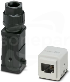HC-STA-RJ45PC-HT-M20-PLRBK Zestaw łączników wtykowych