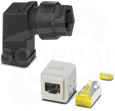 HC-STA-RJ45CT-HS-M20-PLRBK Zestaw łączników wtykowych