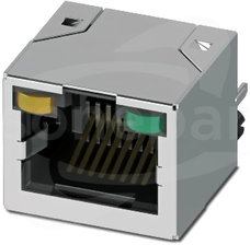 CUC-SP-J1ST-S/R4LT-THR-LED Złącze RJ45 do PCB