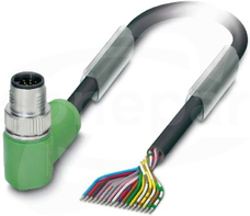 SAC-17P-MR/ 1,5-PUR SCO Kabel czujnika/urządzenia wykonawczego
