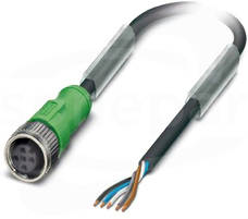 SAC-5P-10,0-115/M12FS Kabel czujnika/urządzenia wykonawczego