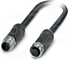 SAC-8P-M12MS/50-28X/M12FSSHOD Kabel czujnika/urządzenia wykonawczego