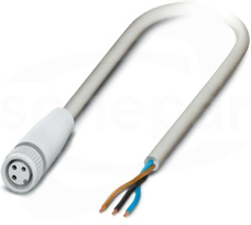 SAC-3P- 1,5-600/M 8FS FB Kabel czujnika/urządzenia wykonawczego